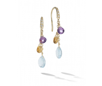 Colorful drop earrings by Marco Bicego, available at Adlers Jewelers.