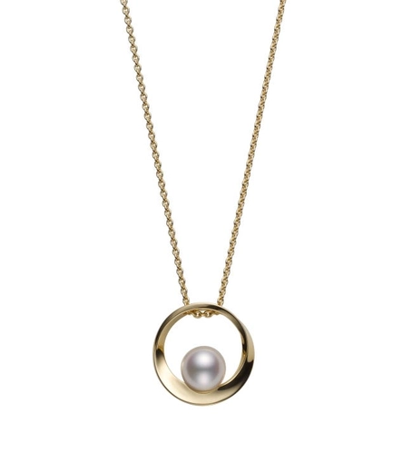 Mikimoto akoya sale pearl pendant