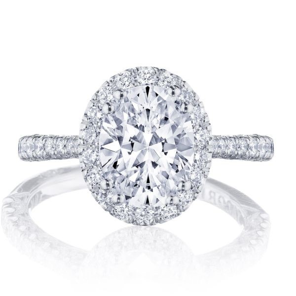 Tacori petite crescent engagement on sale ring