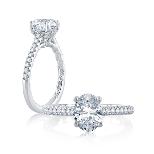 A. JAFFE DIAMOND ENGAGEMENT RING