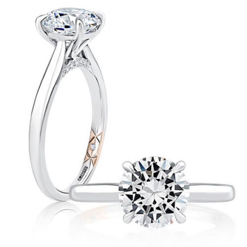 A. JAFFE DIAMOND ENGAGEMENT RING