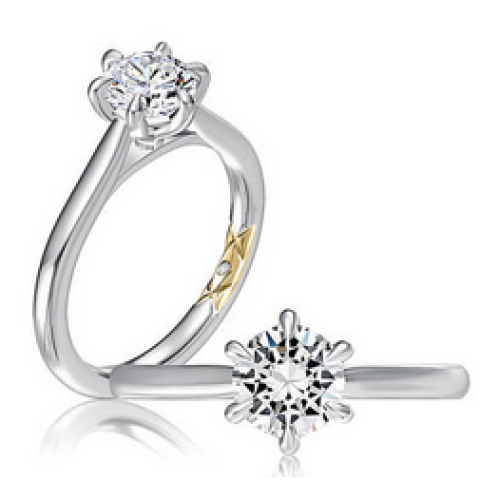 A. JAFFE DIAMOND ENGAGEMENT RING