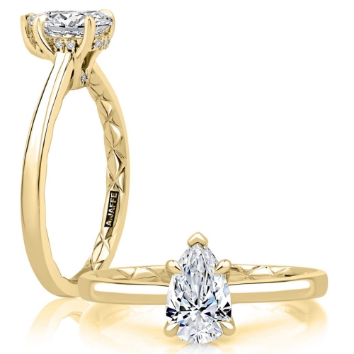 A. JAFFE DIAMOND ENGAGMENT RING