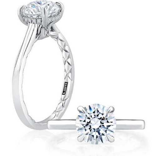 A. JAFFE DIAMOND ENGAGEMENT RING