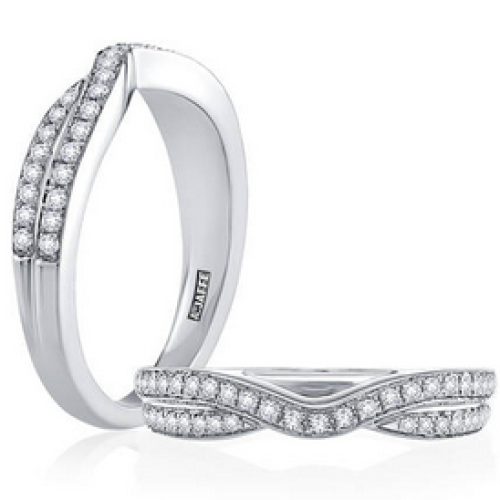 A. JAFFE DIAMOND WEDDDING BAND