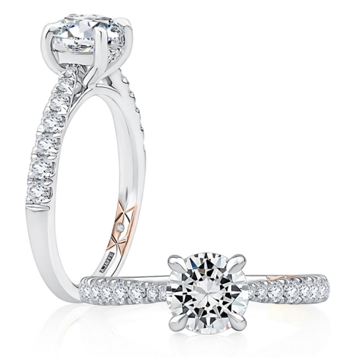 A. JAFFE DIAMOND ENGAGEMENT RING