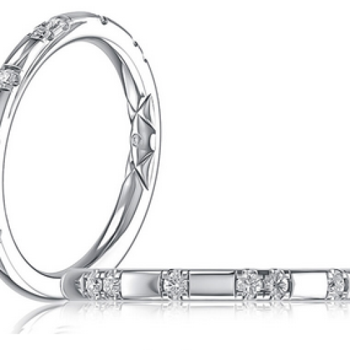 A. JAFFE DIAMOND WEDDING BAND