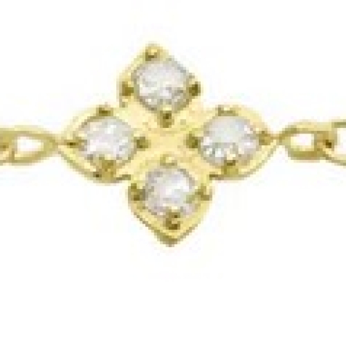 ADEL CHEFRIDI ROSECUT DIAMOND BRACELET