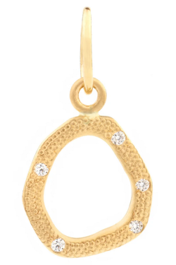 ANNE SPORTUN DELICATE OPEN STARDUST DIAMOND CHARM