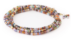 ANNE SPORTUN MULTI COLOR CZ WRAP BRACELET- NECKLACE