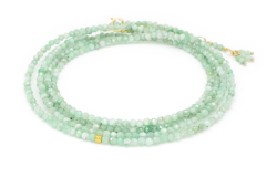 ANNE SPORTUN EMERALD WRAP BRACELET- NECKLACE