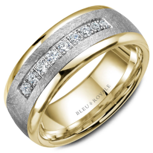 BLEU ROYALE DIAMOND WEDDING BAND