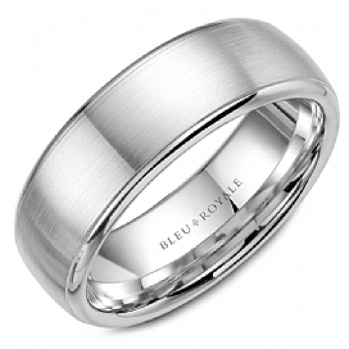 BLEU ROYALE WEDDING BAND- 7MM