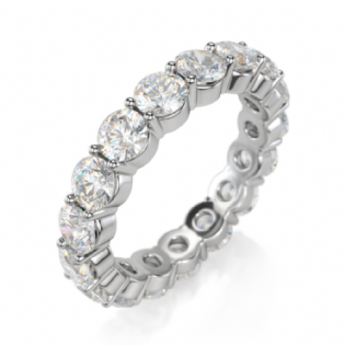 CROWN RING COMMON PRONG DIAMOND ETERNITY BAND