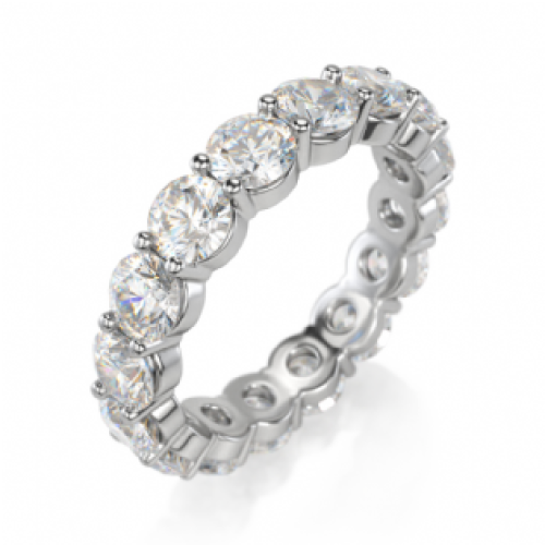 CROWN RING COMMON PRONG DIAMOND ETERNITY BAND