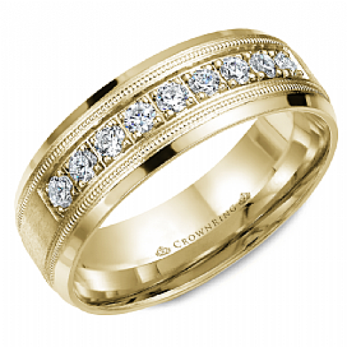 CROWN RING GTS DIAMOND WEDDING BAND