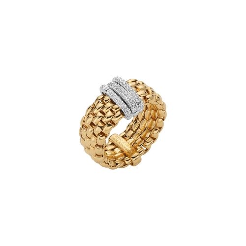 FOPE FOPE PANORAMA PAVE DIAMOND RING