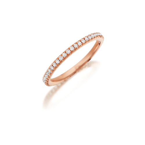 HENRI DAUSSI STACKABLE DIAMOND BAND