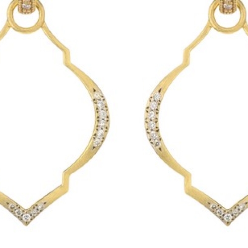 JUDE FRANCES CASABLANCA DIAMOND EARRING CHARMS