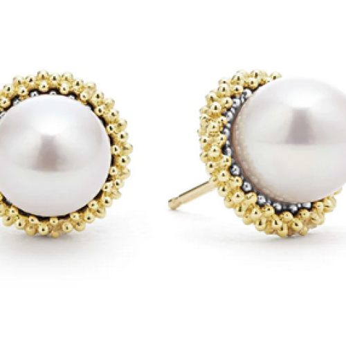 LAGOS LUNA PEARL LUX EARRINGS