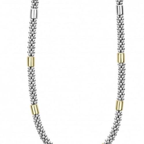 LAGOS HIGH BAR 7MM NECKLACE