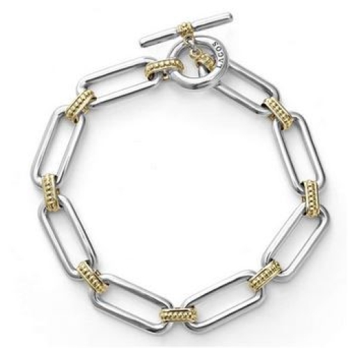 LAGOS SIGNATURE CAVIAR LINK BRACELET