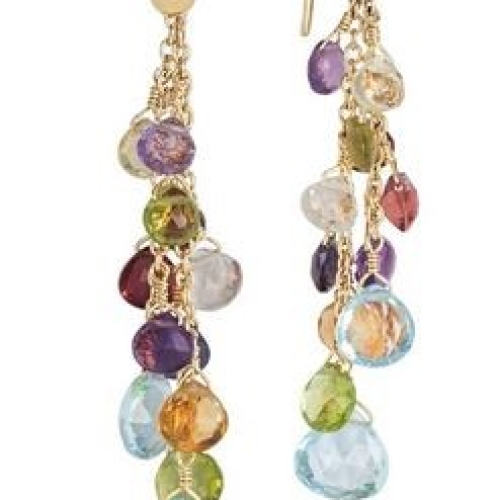 MARCO BICEGO PARADISE MULTI STRAND DROP EARRINGS