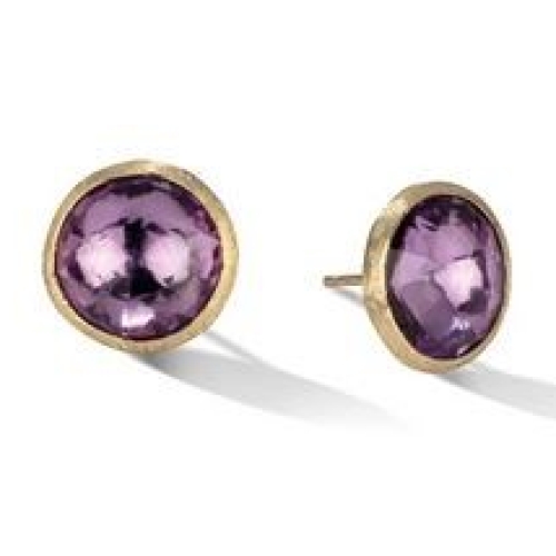 MARCO BICEGO MARCO BICEGO JAIPUR LARGE STUD EARRINGS- AMETHYST