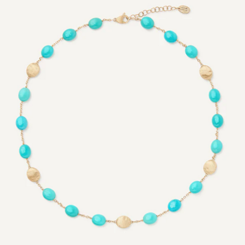 MARCO BICEGO SIVIGLIA COLOR TURQUOISE NECKLACE