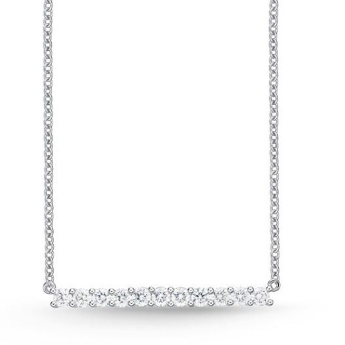 MEMOIRE FASHION DIAMOND BAR NECKLACE