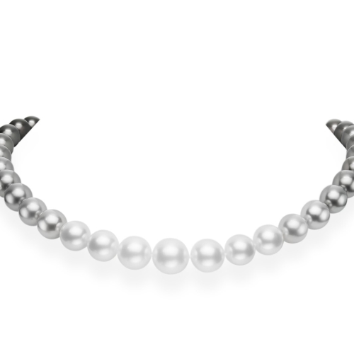 MIKIMOTO GRADUATED SOUTH SEA PEARL GRADIANT NECKLACE