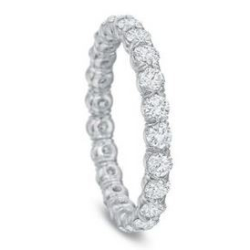 PRECISION SET SILK FIT DIAMOND ETERNITY BAND