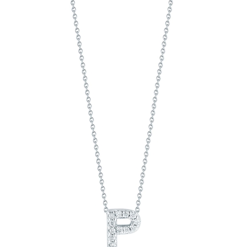 ROBERTO COIN DIAMOND LOVE LETTER PENDANT- P