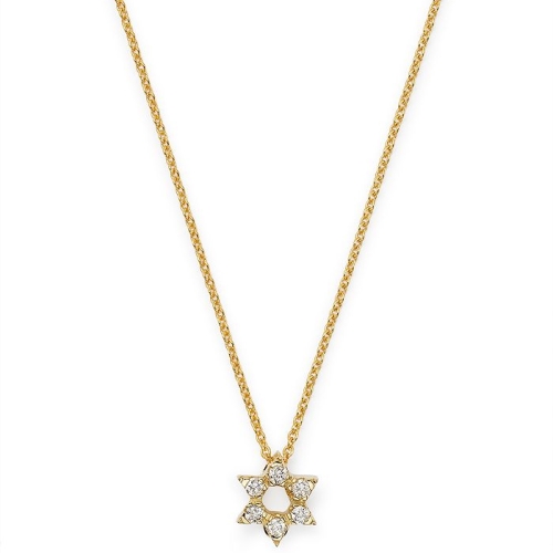 ROBERTO COIN TINY TREASURES STAR OF DAVID DIAMOND PENDANT