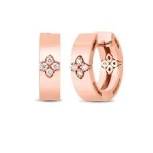 ROBERTO COIN LOVE IN VERONA DIAMOND EARRINGS