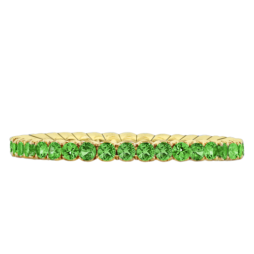 SPARK Tsavorite Stacking Eternity Band