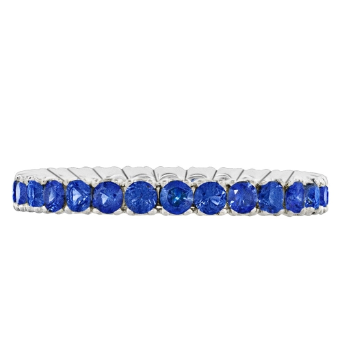 SPARK SAPPHIRE ETERNITY WEDDING RING