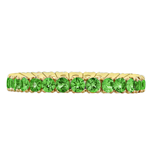 SPARK TSAVORITE ETERNITY STACKING BAND