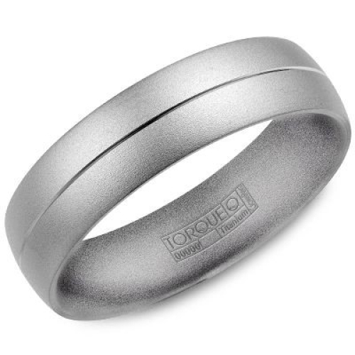 TORQUE GTS TITANIUM WEDDING BAND