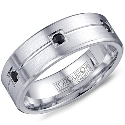 TORQUE GTS WHITE COBALT WEDDING BAND