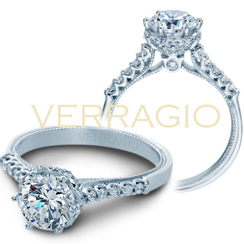 VERRAGIO RENAISSANCE DIAMOND  ENGAGEMENT RING