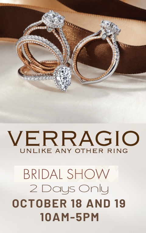 Verragio Bridal Show October 18 and October 19