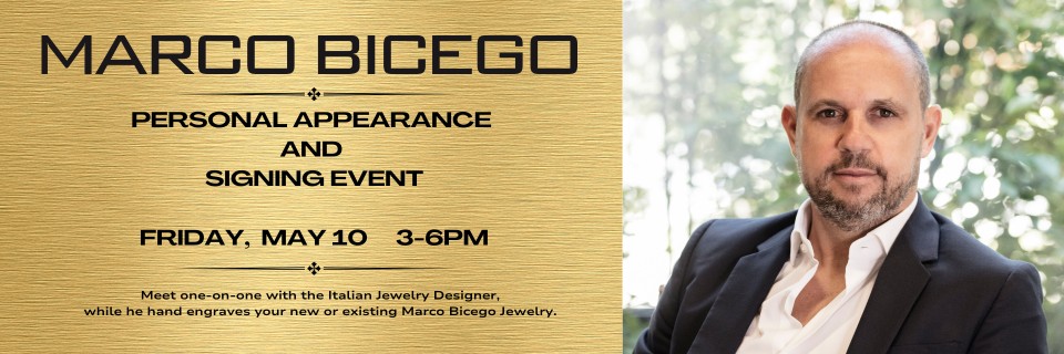 Marco Bicego personal appearance at Adlers Jewelers in Westfield, New Jersey on May 10